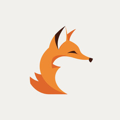 Obraz premium ICON HEAD FOX VEKTOR