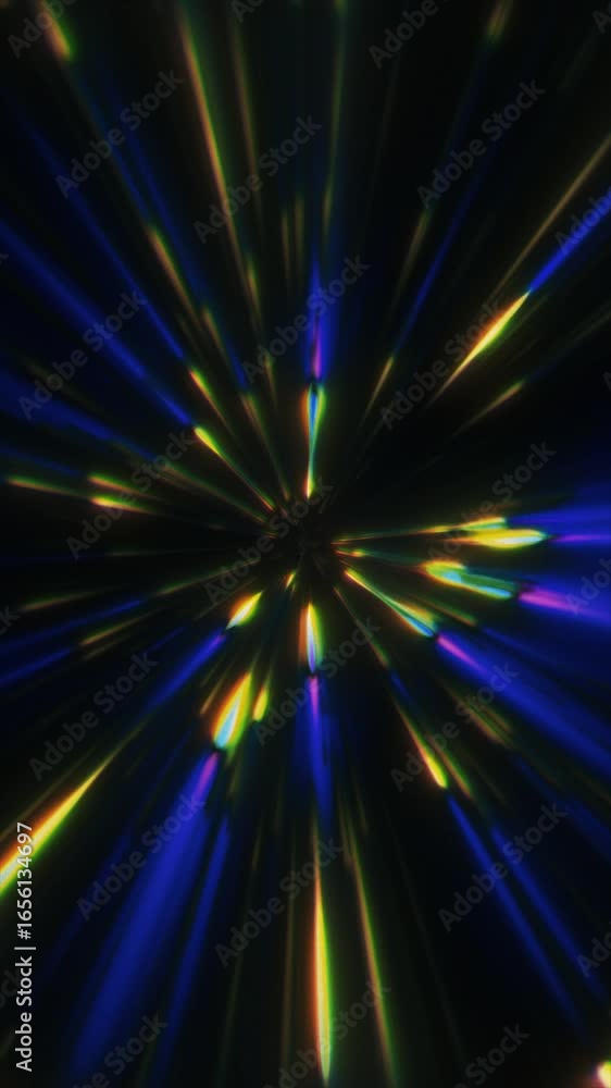 Poster enjoy the dynamic flow of vibrant colors and shapes in this versatile abstract animation.