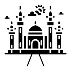 Taj Mahal Icon
