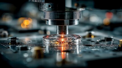 Futuristic scientific instrument with  high resolution picture