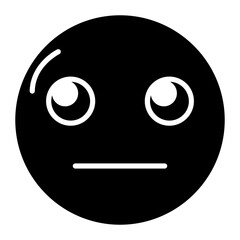 Face with Rolling Eyes Icon