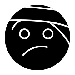 Face with Head Bandage Icon