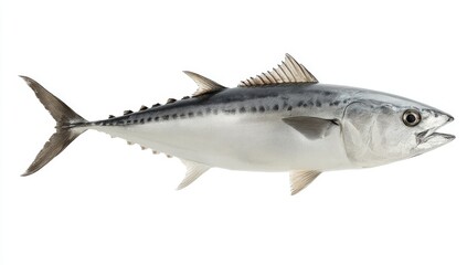 Fototapeta premium A sleek needle fish is showcased, its slender body exemplifying aquatic refinement, precisely replicated in this photorealistic exhibit