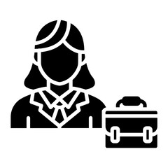 Business Woman Icon