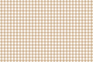 Tan and white color plaid pattern background. plaid pattern background. Seamless pattern 