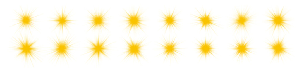 Magic sparkle glow light star starlight aura vector line glistering flash decoration christmas new year bokeh lens fireworks