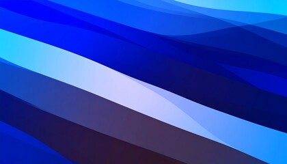 Obraz premium Abstract design featuring overlapping diagonal lines in varying shades of blue and white, creating a dynamic and vibrant visual effect.