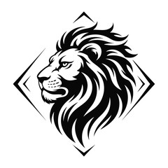 Obraz premium Bold Symmetrical Tribal Tattoo Design.