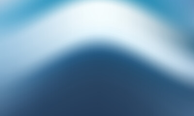 Abstract blue and white gradient with a subtle mountain peak shape evoking serenity and calmness