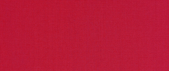 red fabric background