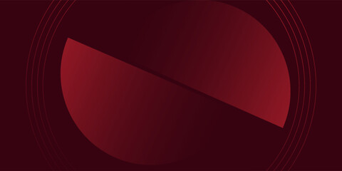 Abstract minimalist burgundy abstract background with geometric light shapes and red lines .