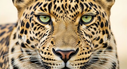 Obraz premium Leopard’s Hypnotic Gaze