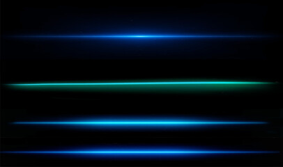 Blue Lighting Effect