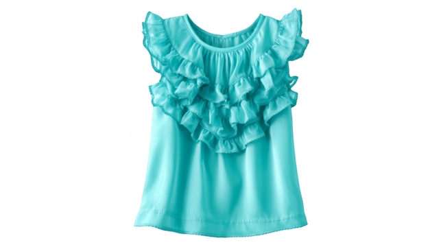 A beautifully designed vibrant blue top featuring an intricate textured pattern and a classic silhouette perfect for casual or semi formal occasions and everyday wear.