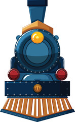 vector illustration of train