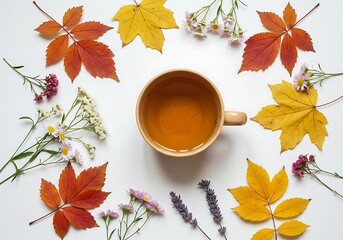 秋の温もりと色彩のハーモニー