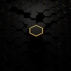 黒曜の六角形：深淵からの輝き