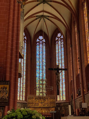 Obraz premium gothic church interior