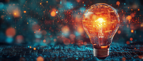 A girl wearing a Panama hat works on her laptop on a beach overlooking the sea — advertising remote work, travel, digital nomadism, and leisure.