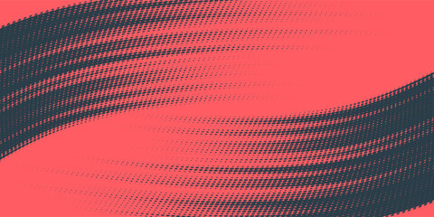 Obraz premium grunge Halftone white and black dots pattern and black gradient grunge texture background.