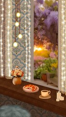 Fall Autum Theme For Phone Wallpaper Or Background. Backkground  For Cover, Note Or Banner