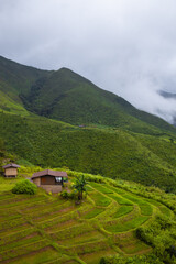 Huai Thon Village is a small village near Sapan Village. It has beautiful surrounding mountain scenery, during the rainy season when it is lush and lush with a light mist, located in Bo Kluea, Nan