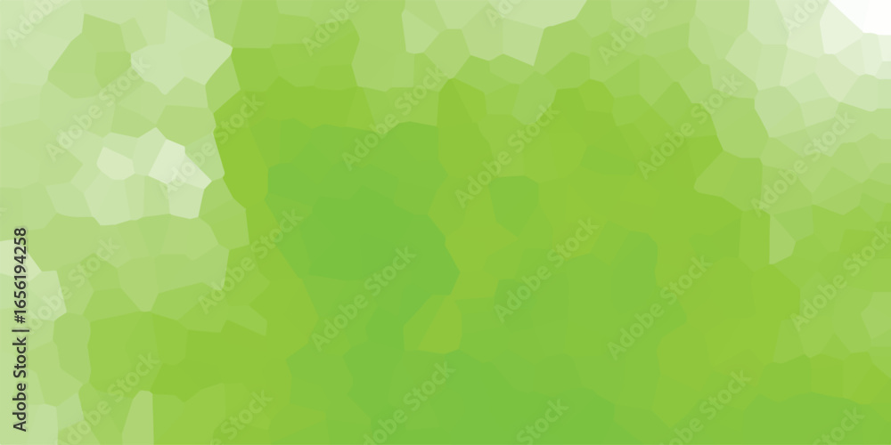 Poster abstract mosaic background in shades of green perfect for websites and design projects with a textur