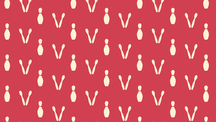 Juggling vector pattern design multicolored