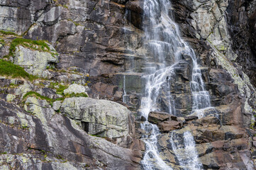 Skok Waterfall in the Mlynicka Valley, Tatra Mountains, Slovakia. © Szymon Bartosz
