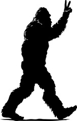 "Peaceful Bigfoot Trek"