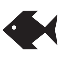 Fish Icon Abstract vector illustration