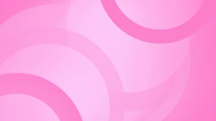 Abstract soft pink circles