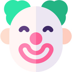 Happy Clown Face