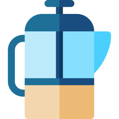 French Press Coffee Icon