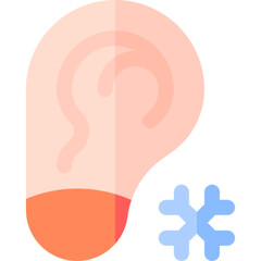 Frostbite Medical Icon