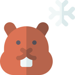Groundhog Shadow Icon