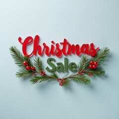 Christmas Sale Promotion Banner Design
