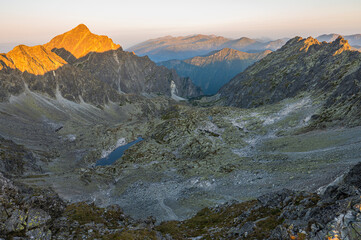 Mount Krivan and the Nefcerka Valley, Tatra Mountains, Slovakia.