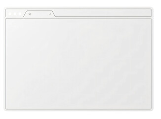 A blank browser window with navigation elements, ready for content display and web browsing.