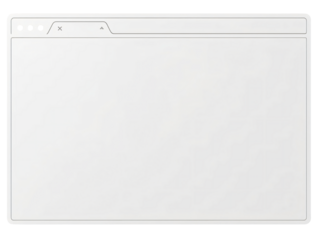 A blank browser window with navigation elements, ready for content display and web browsing.