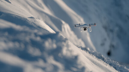 drones equipped with thermal imaging technology rescue individuals trapped in avalanches showcasing modern rescue