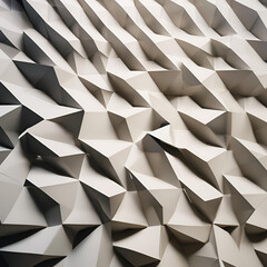 white abstract geometric background