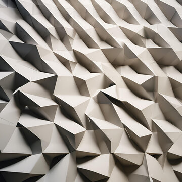 white abstract geometric background