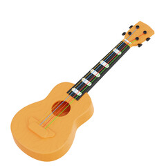 Ukulele 3D Icon