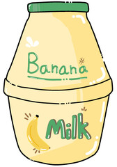 Banana milk 1