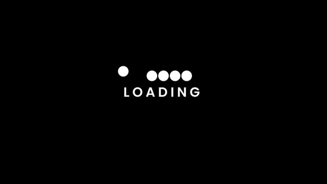 Minimalist Clean Loading Bar Animation