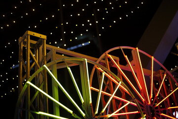 クリスマスのイルミネーション