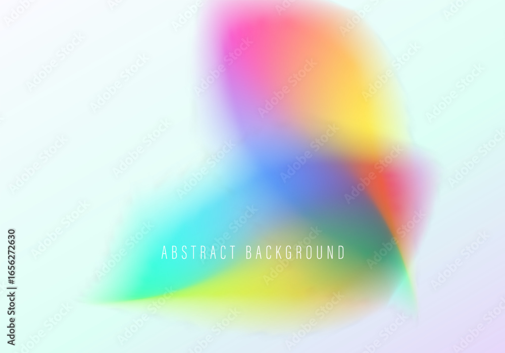 Poster abstract gradient blur background vector