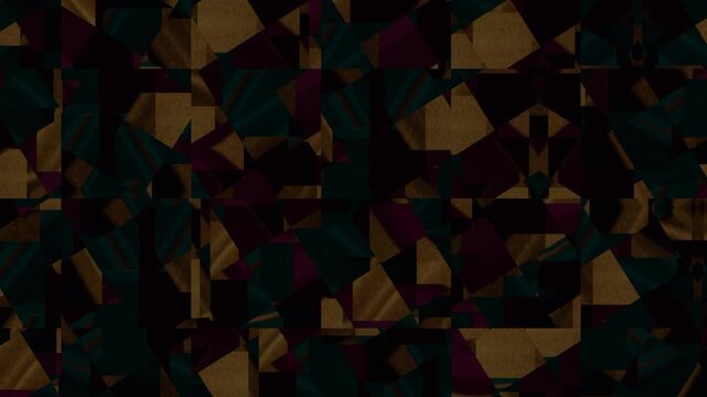 Wooden textured pixel shifting animation background video 