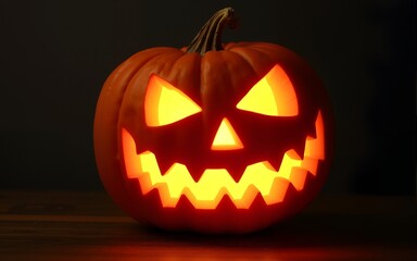 halloween pumpkin face. High quality